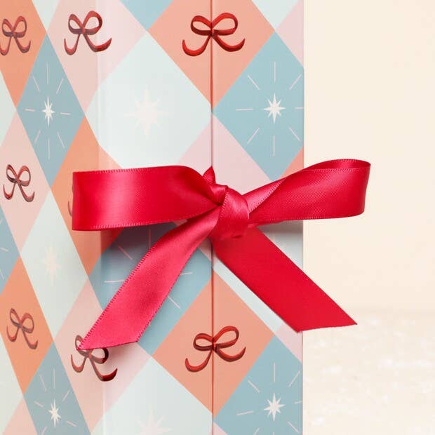 Harlequin Fill your own Advent Calendar | Reuseable Christmas Home Decor