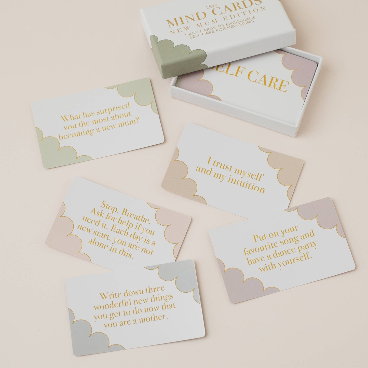 Mind Cards: New Mum Edition | Gentle Self-Care & Mindfulness Prompts for New Mothers