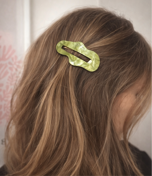 Multicoloured Snap Clip | Oversized Hair Clip