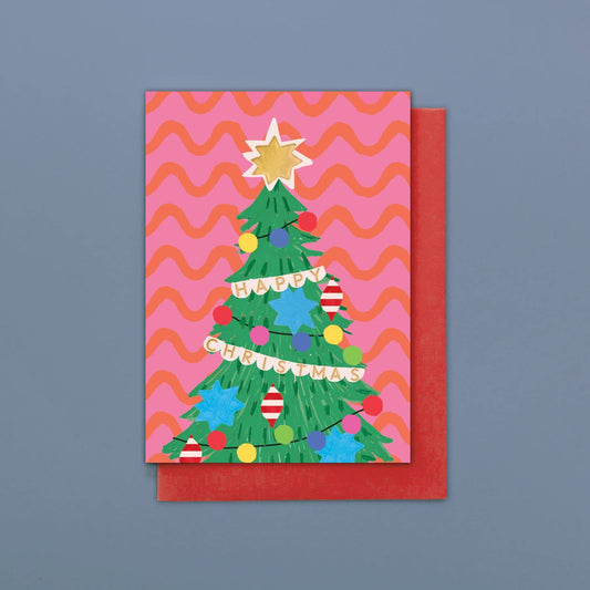 Christmas Tree Cards Pack of 8