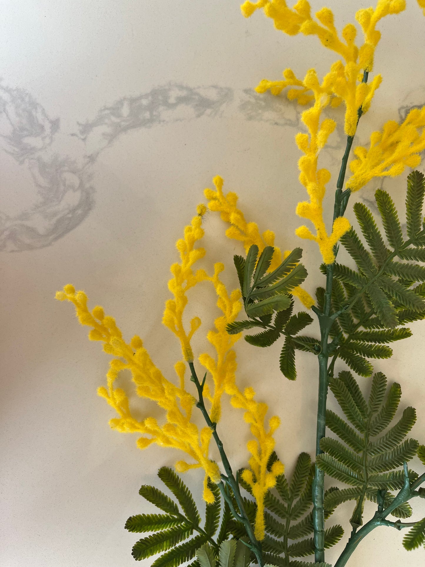 Mimosa yellow long stem | Artificial flowers
