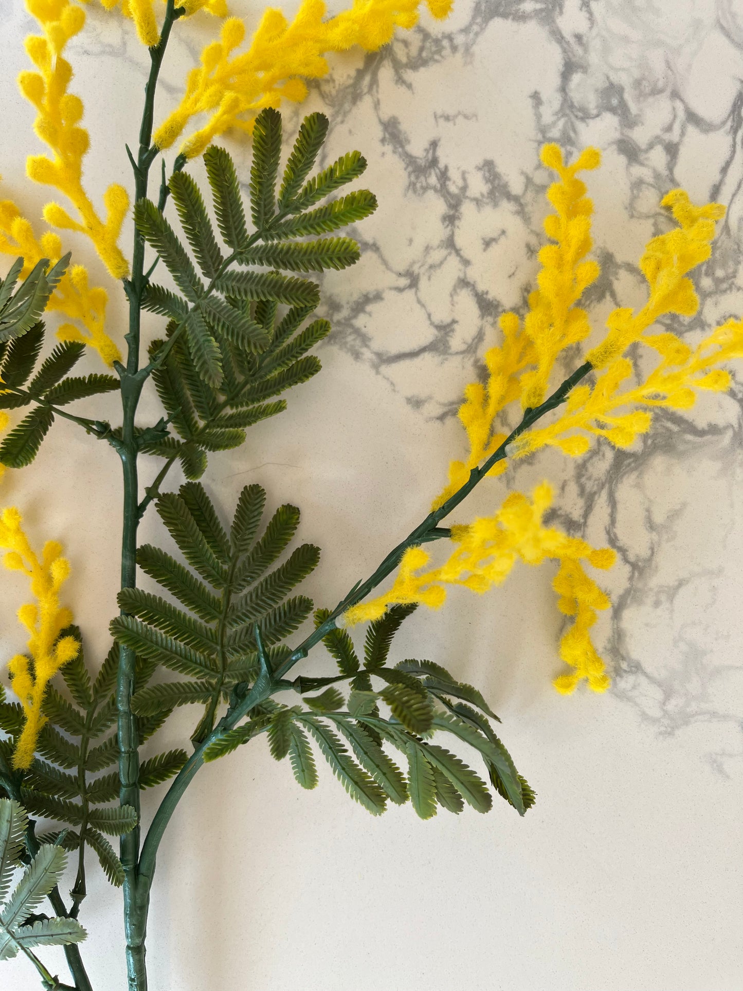 Mimosa yellow long stem | Artificial flowers