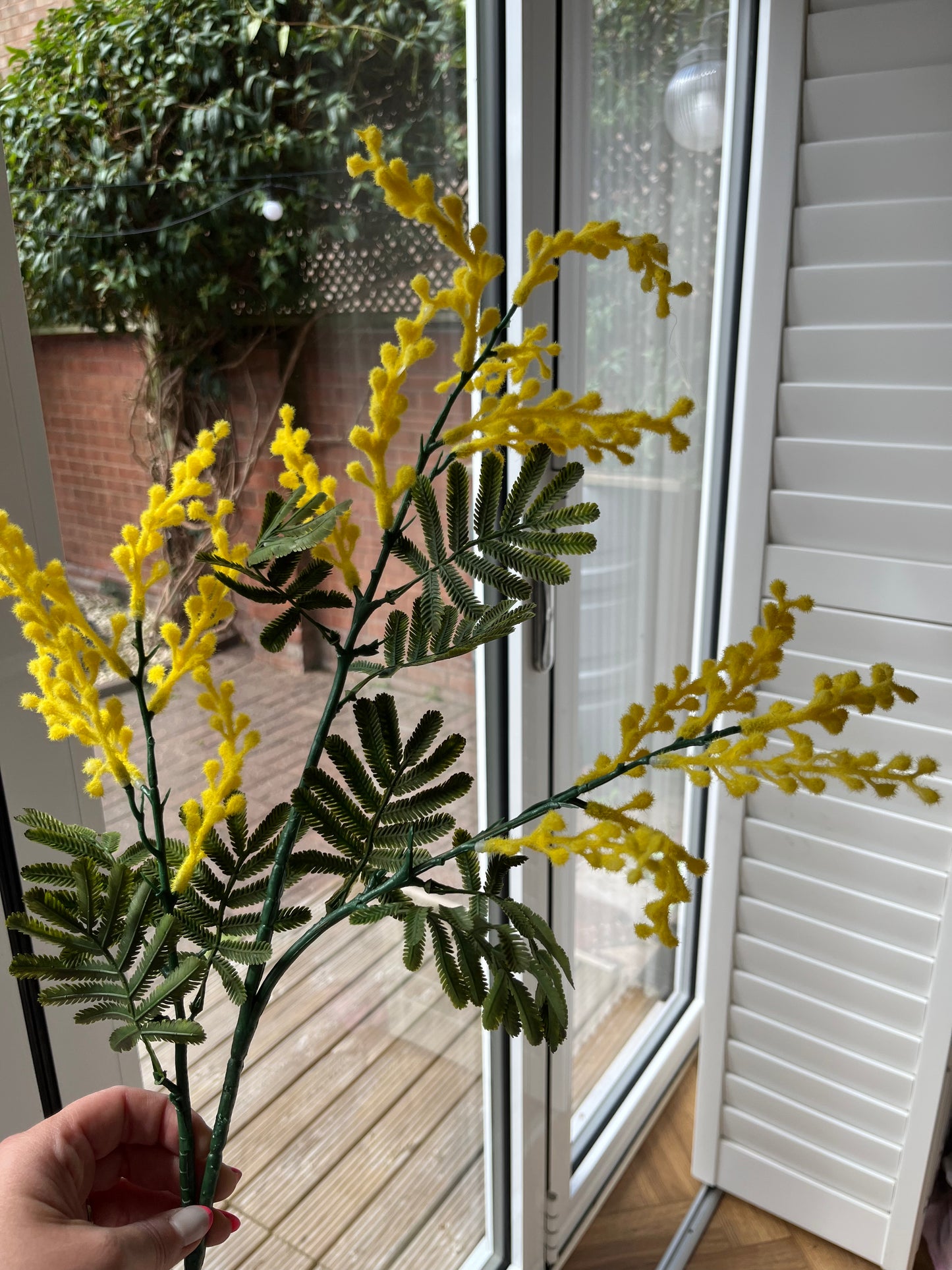 Mimosa yellow long stem | Artificial flowers