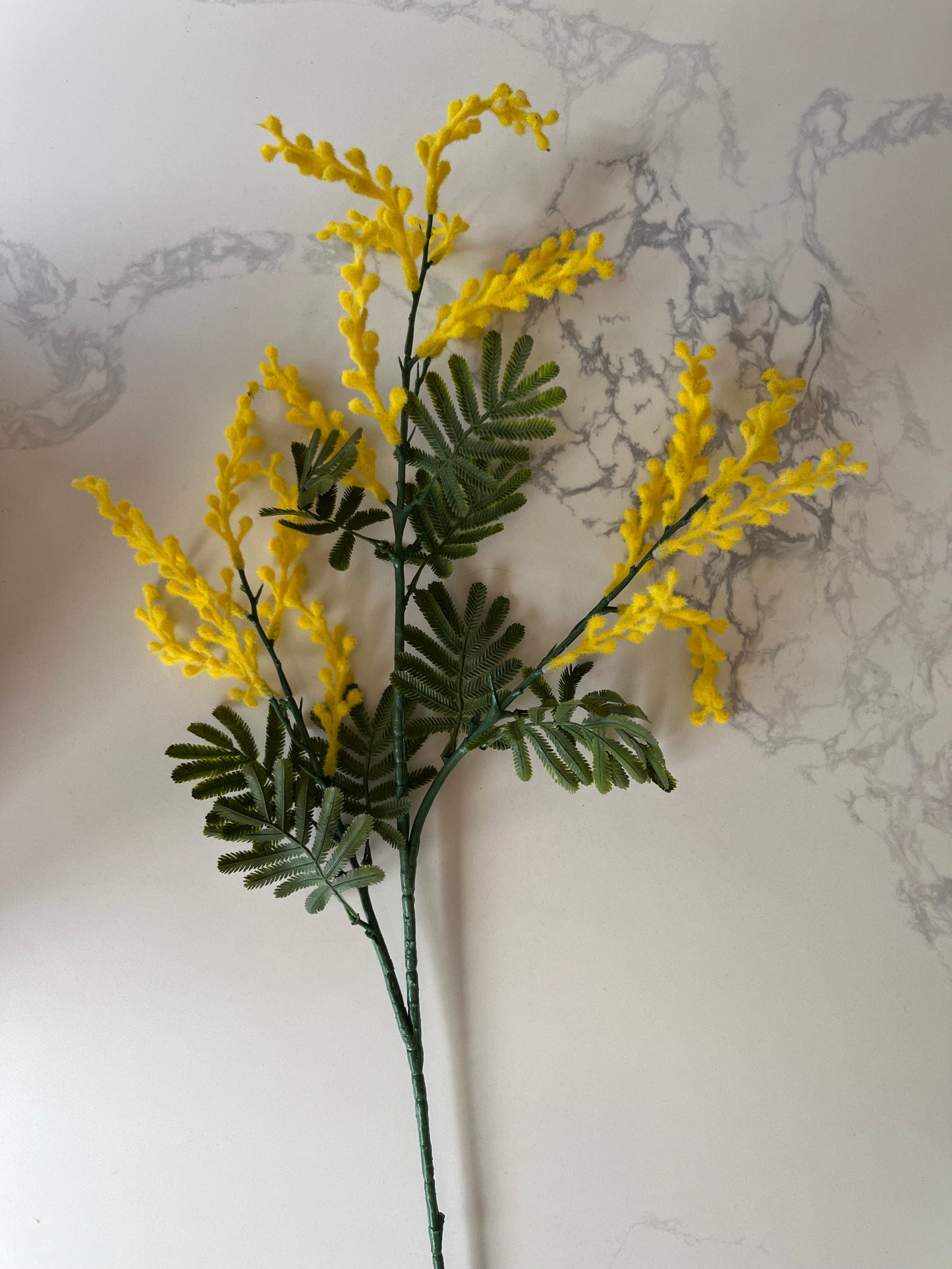 Mimosa yellow long stem | Artificial flowers