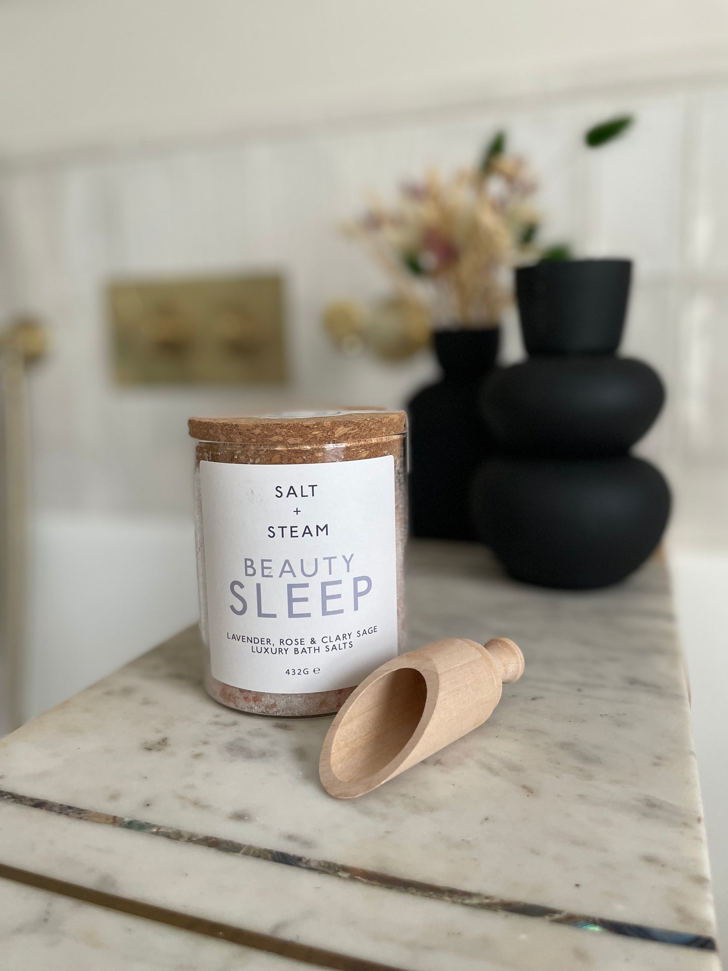 Bath salts - Lavender, Rose & Clary Sage - Beauty Sleep