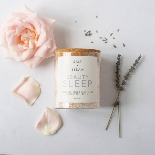 Bath salts - Lavender, Rose & Clary Sage - Beauty Sleep