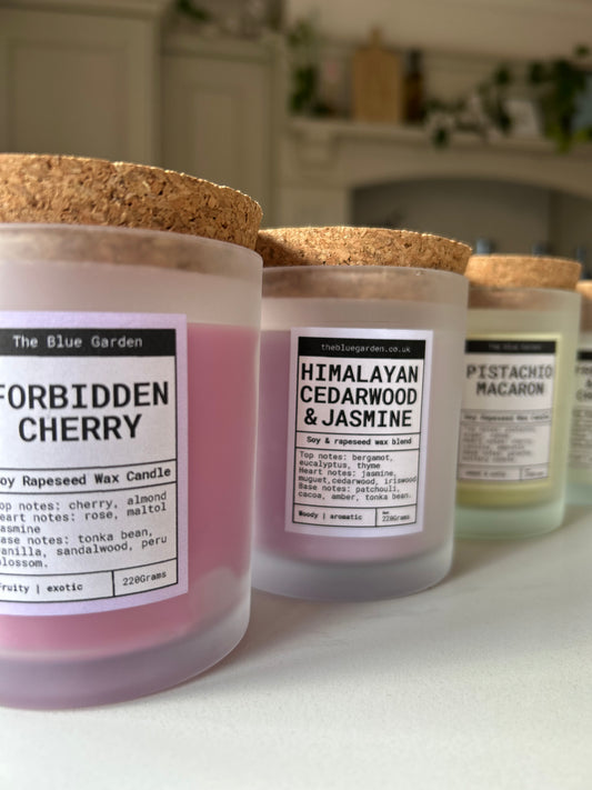 Forbidden Cherry Candle | Hand-Poured Soy & Rapeseed Wax