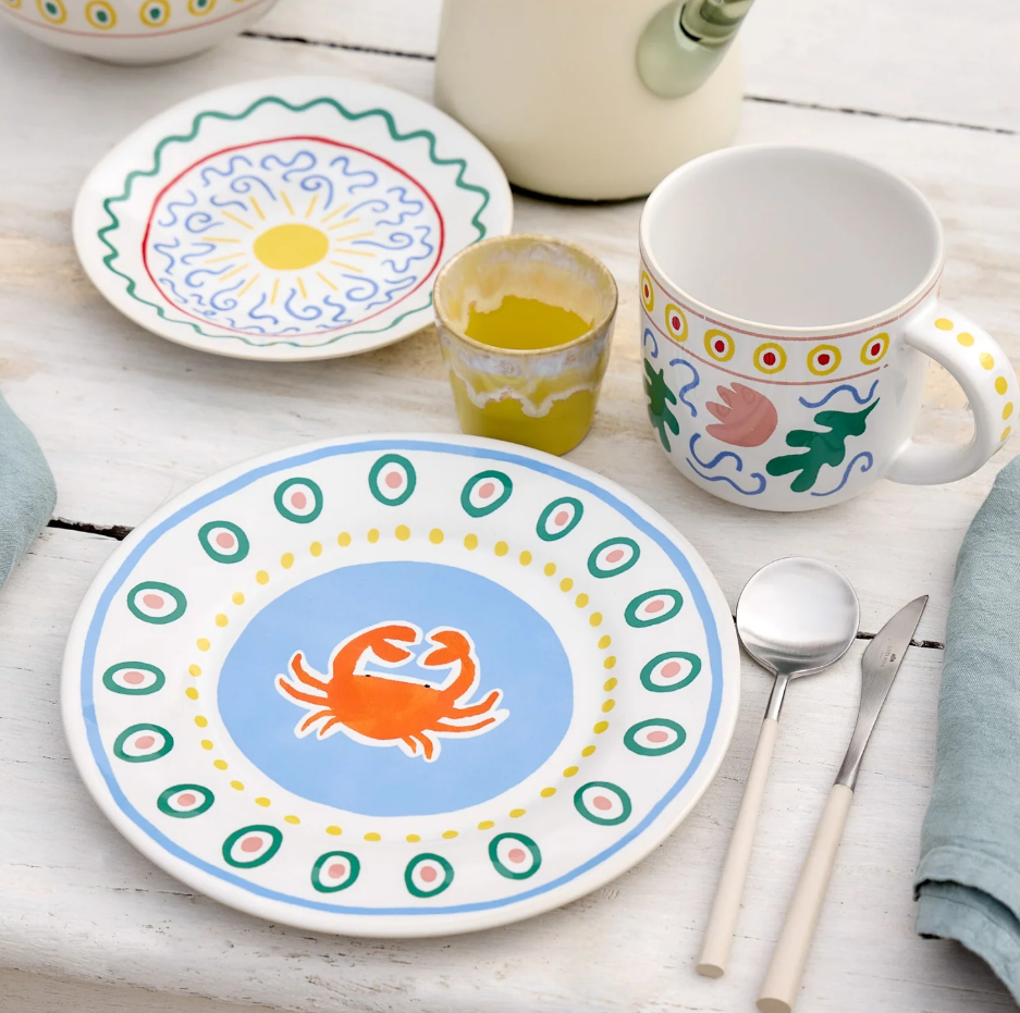 Costa Nova Summer Bliss Tulip Mug 50 cl | Mediterranean Stoneware