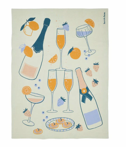 The Emmy Tea Towel – Celebration | 100% cotton kitchen linen