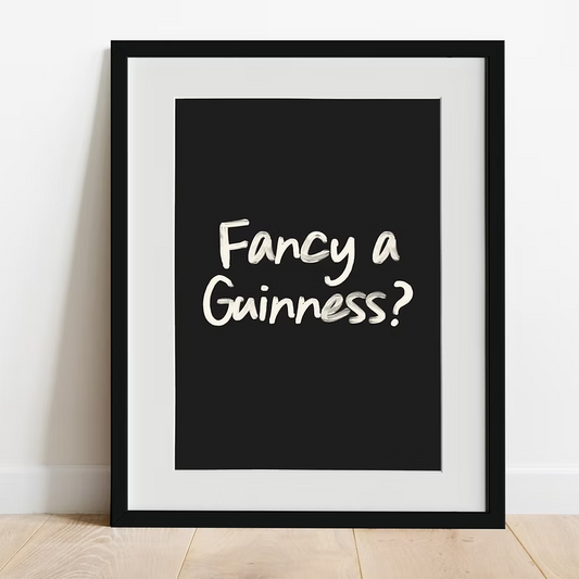 Fancy a Guinness? | Fun wall art