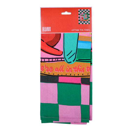 Sardines Tea Towel | Illustrated Kitchen Tea Towel