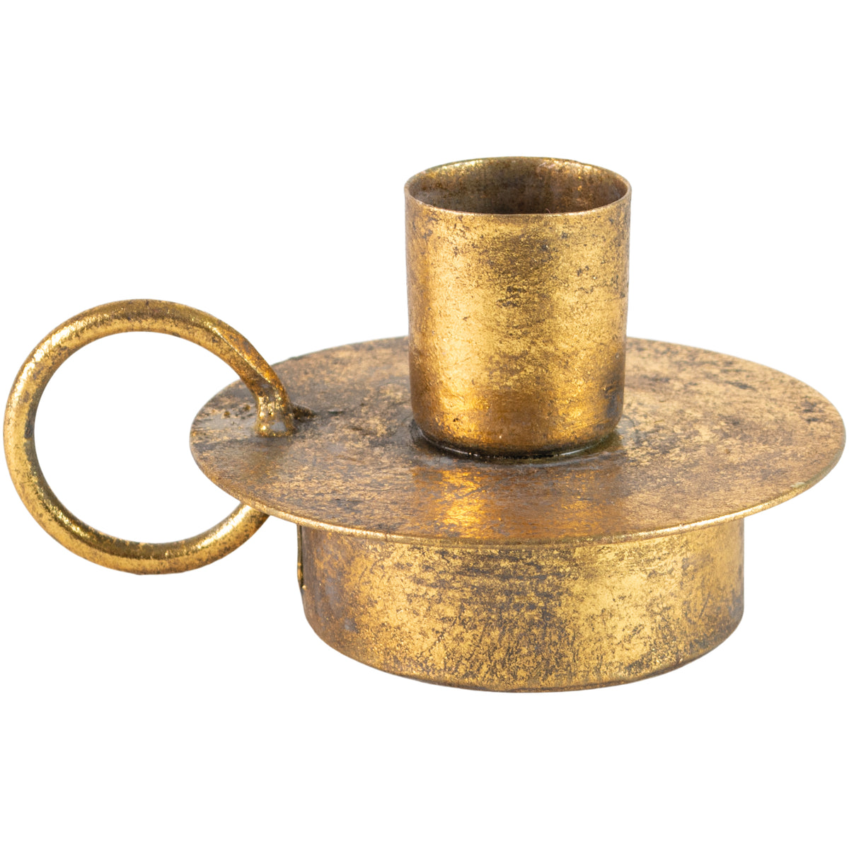 Antique Gold Candle Holder | Taper Candle Holder