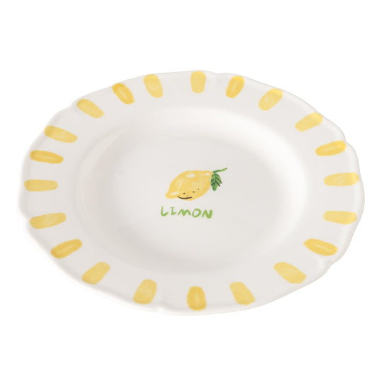 Buon Appetito Plate | Lemon & Tomato Designs