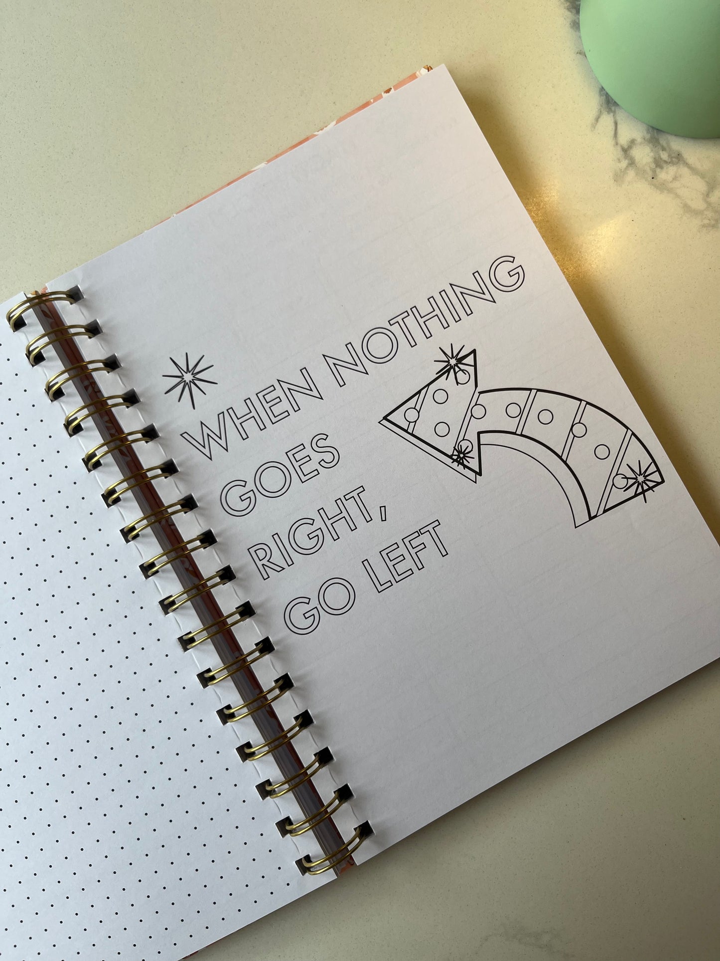 Pink Floral Positivity Planner | Wellbeing & Mindfulness