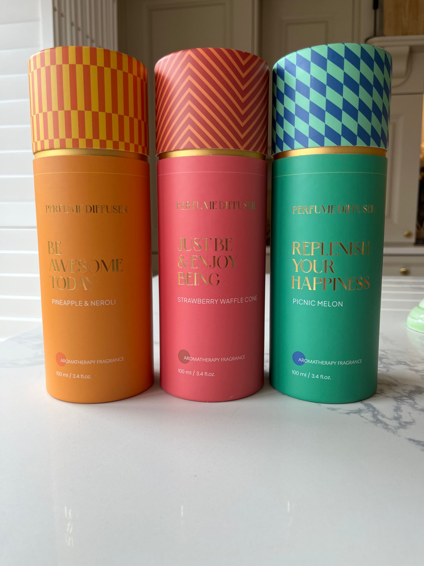 "Be Awesome Today" Perfume diffuser - Pineapple & Neroli | Fragrance diffuser