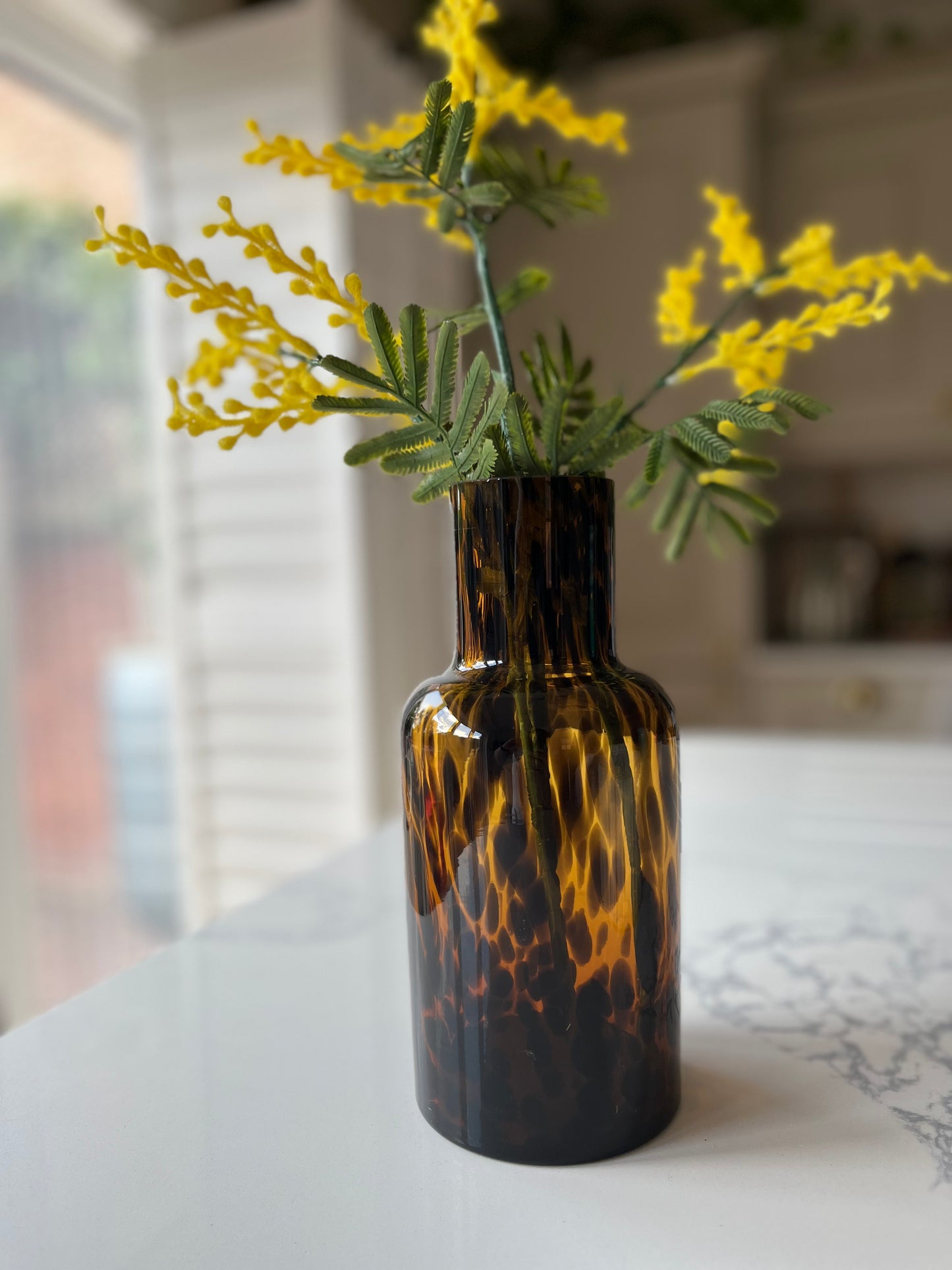 Mimosa yellow long stem | Artificial flowers