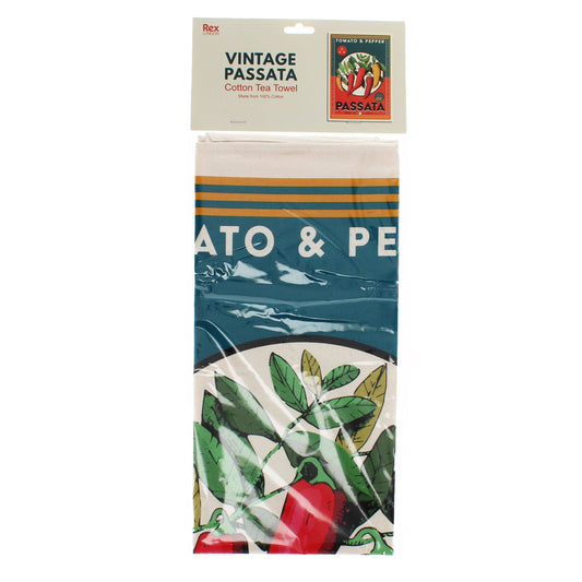 Passata Print Tea Towel | Kitchen decor