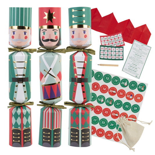 Nutcracker Christmas Crackers Pack of 6