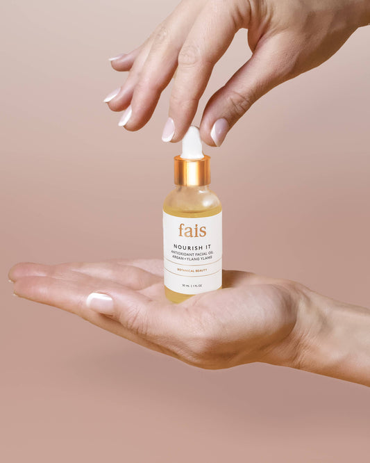 Ylang Ylang Bergamot Scented Nourishing Vegan Facial Oil | Vegan Skincare