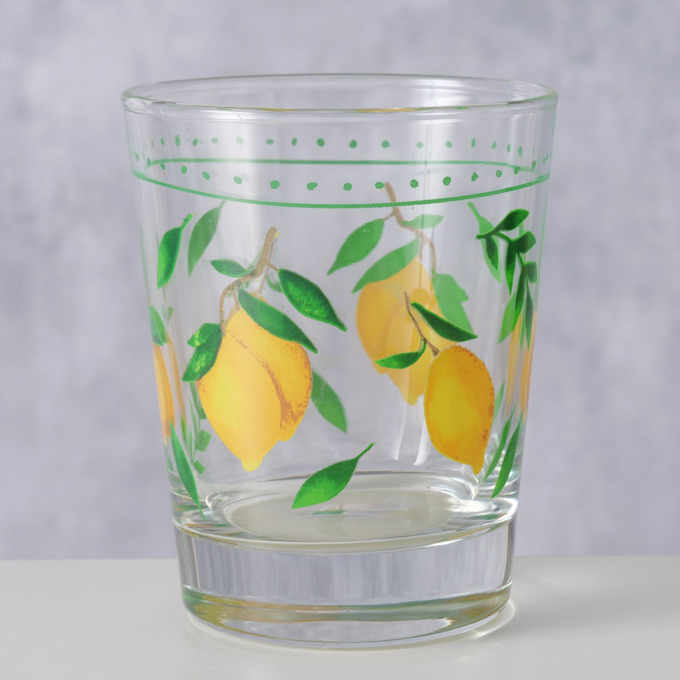 Lemon Drinking Glass | Decorative Everyday Glass