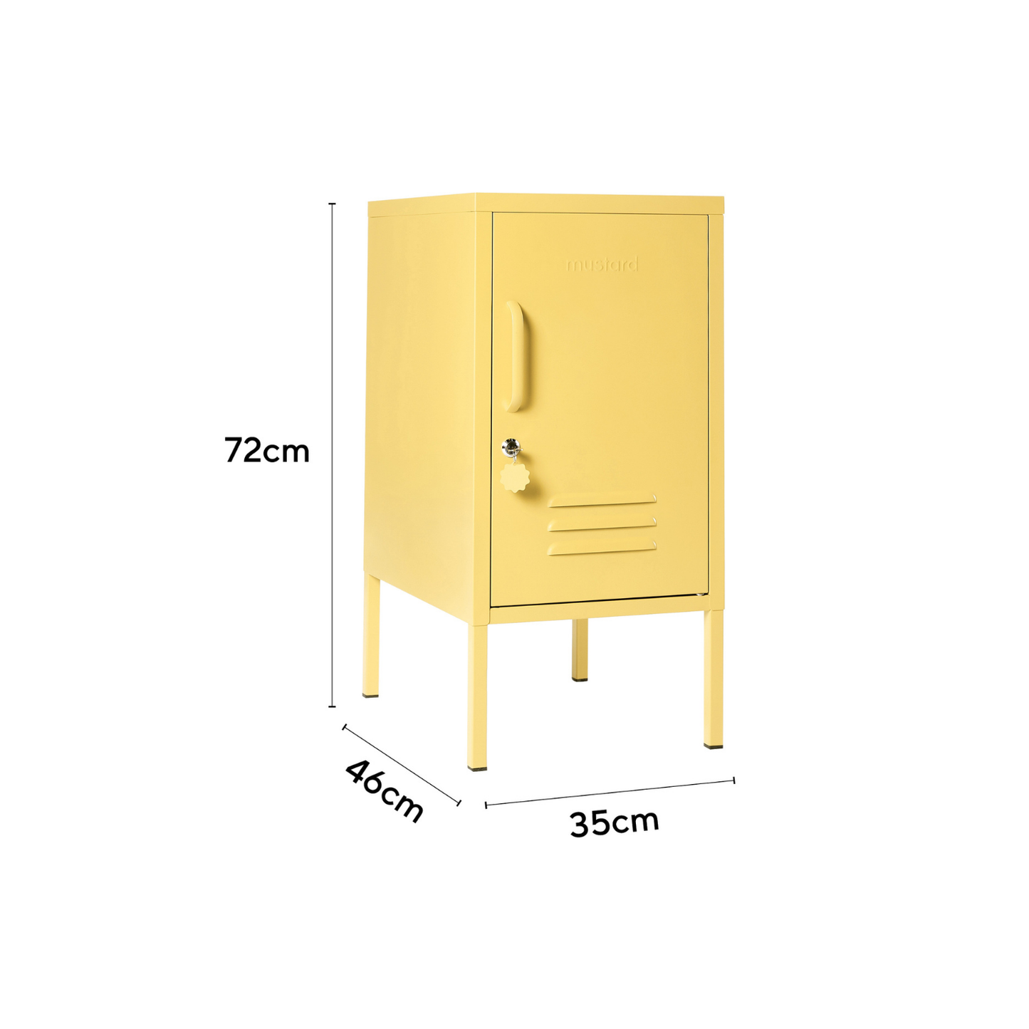 Mustard Made Shorty Locker (Left Opening) - Butter