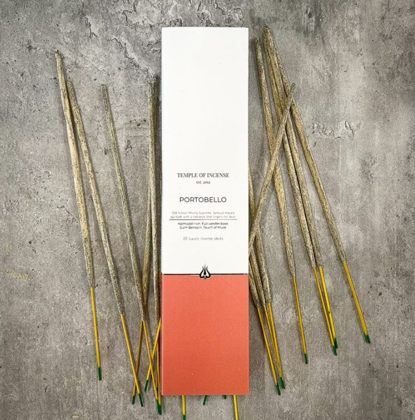 Portobello Incense Sticks | Luxury Long-Burning Home Fragrance