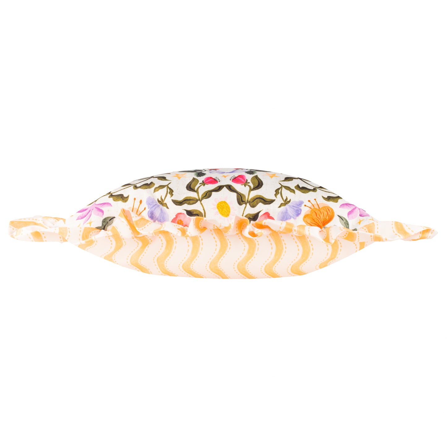 Summer Solstice Reversible Outdoor Cushion | 50x50cm Floral Sun Design