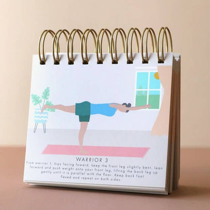 Daily Yoga Poses Flip Chart | Wellbeing