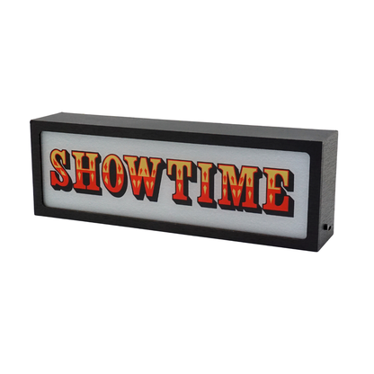 Showtime LED Lightbox | Fun Ambient LED Sign for Home or Office