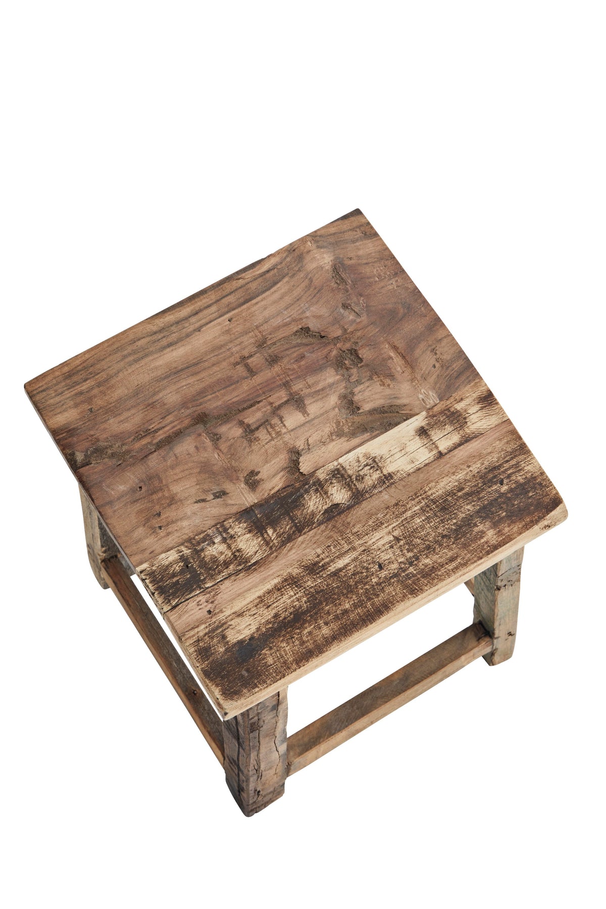 Recycled wood stool