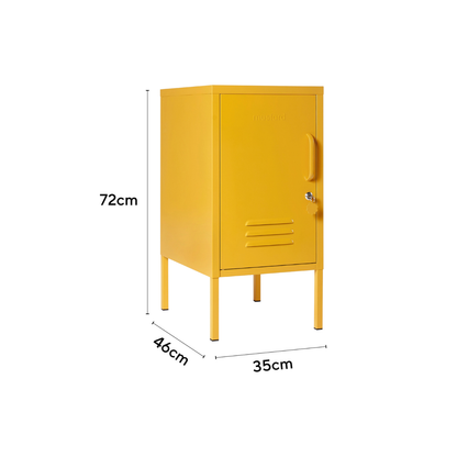 Mustard Made Shorty locker dimensions