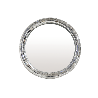 Round Disco Mirror 30cm | Glam Home Decor