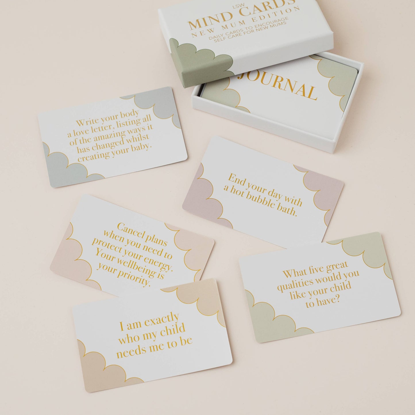 Mind Cards: New Mum Edition | Gentle Self-Care & Mindfulness Prompts for New Mothers