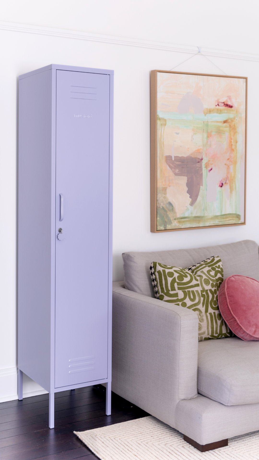 Mustard Made Skinny locker, lilac