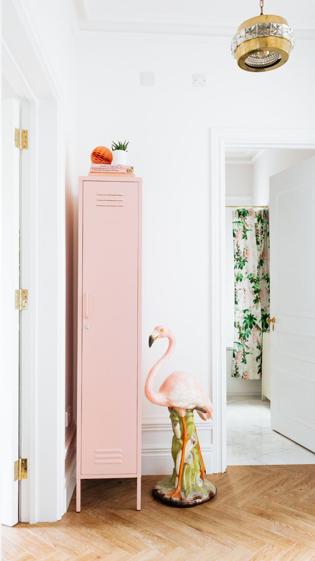 Mustard Made Skinny locker, blush