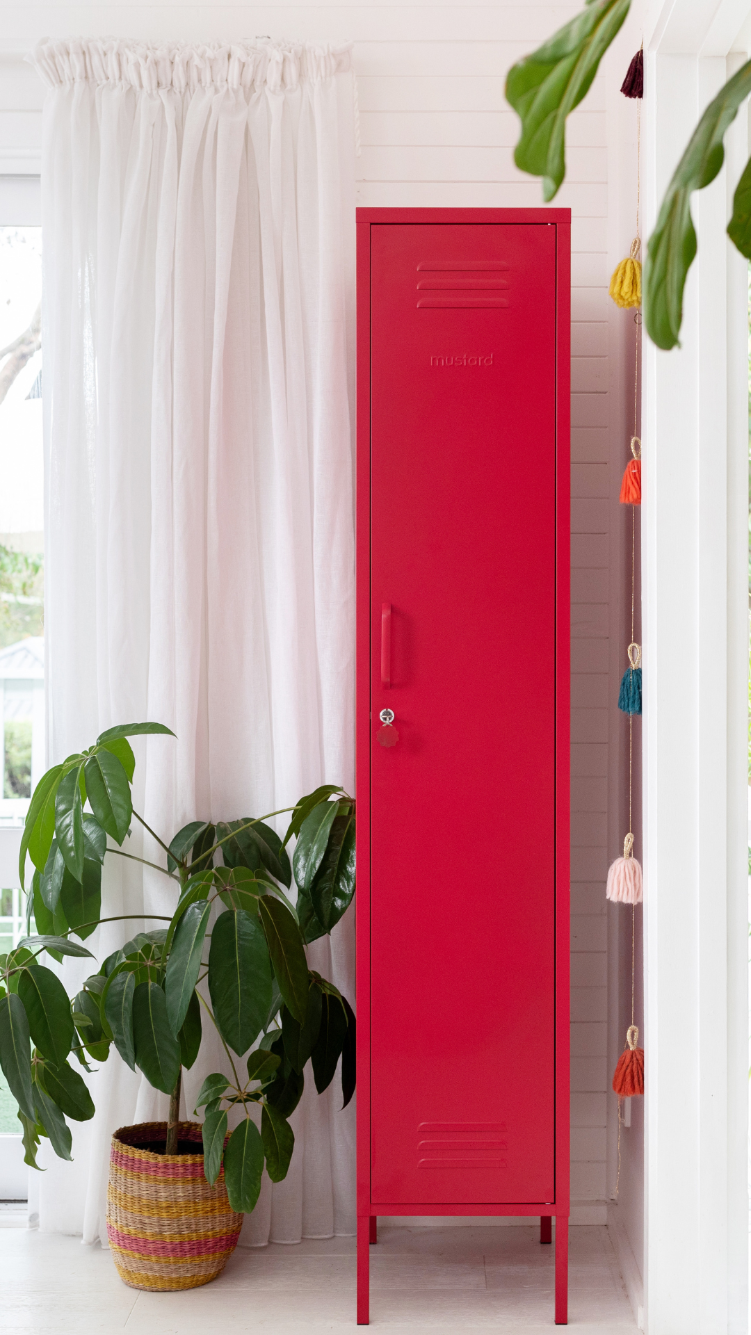Mustard Made Skinny locker, poppy