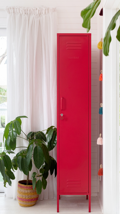 Mustard Made Skinny locker, poppy