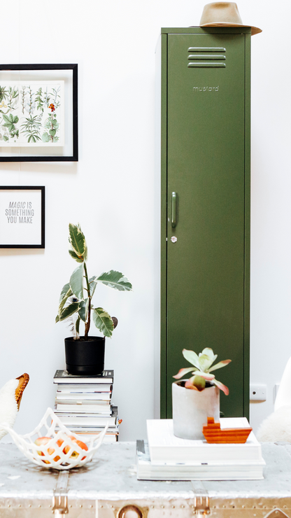 Mustard Made Skinny locker, olive