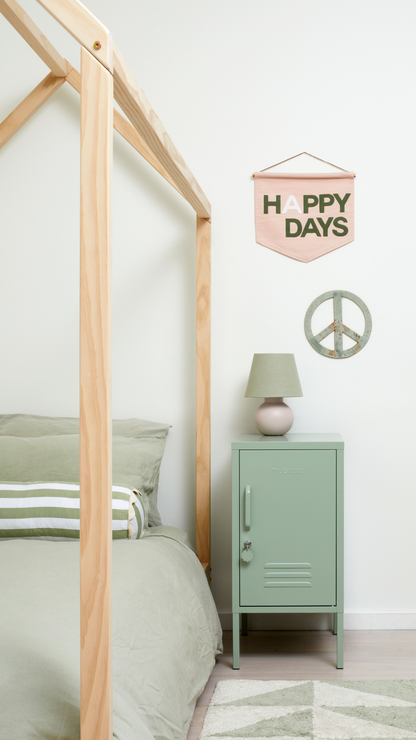 Mustard Made Shorty locker, sage