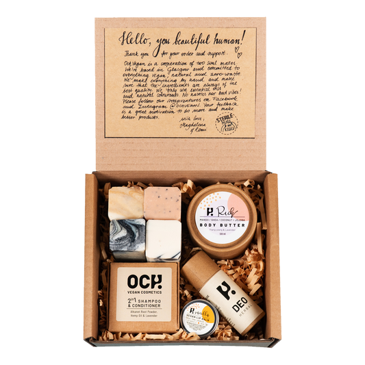 Essential Vegan Box | Complete Pampering Gift Set