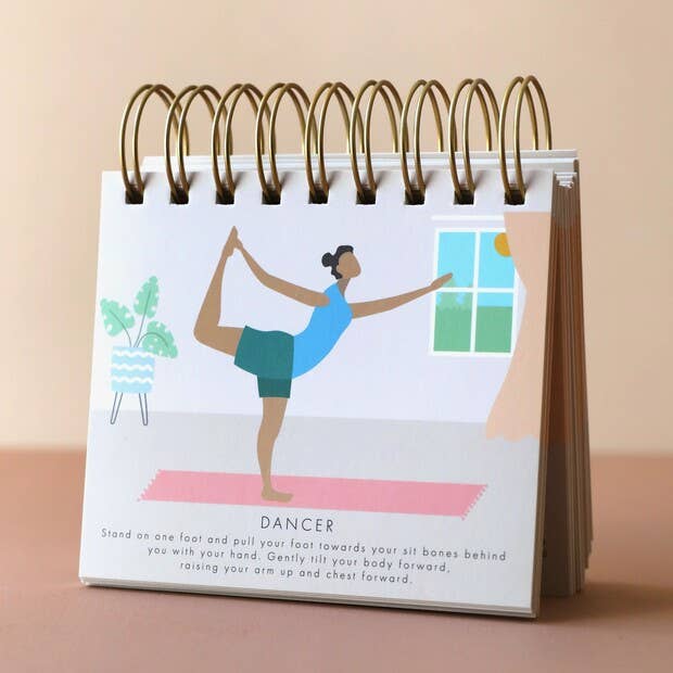 Daily Yoga Poses Flip Chart | Wellbeing