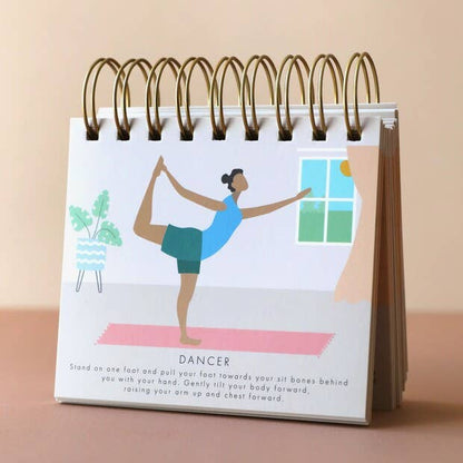 Daily Yoga Poses Flip Chart | Wellbeing