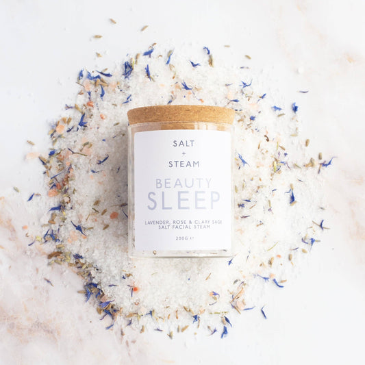 Facial Steam Salts - Lavender, Rose & Clary Sage - Beauty Sleep