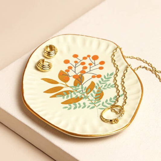 Misshaped Leaf Organic Trinket Dish