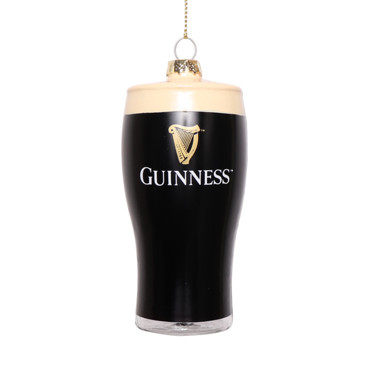 Guinness Glass Decoration | Christmas Bauble Collectible