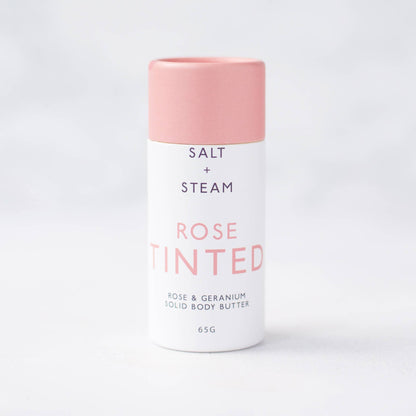 Rose Tinted – Rose Scented Vegan Solid Body Butter Tube | Vegan Skincare