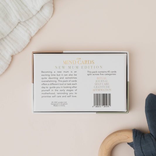 Mind Cards: New Mum Edition | Gentle Self-Care & Mindfulness Prompts for New Mothers