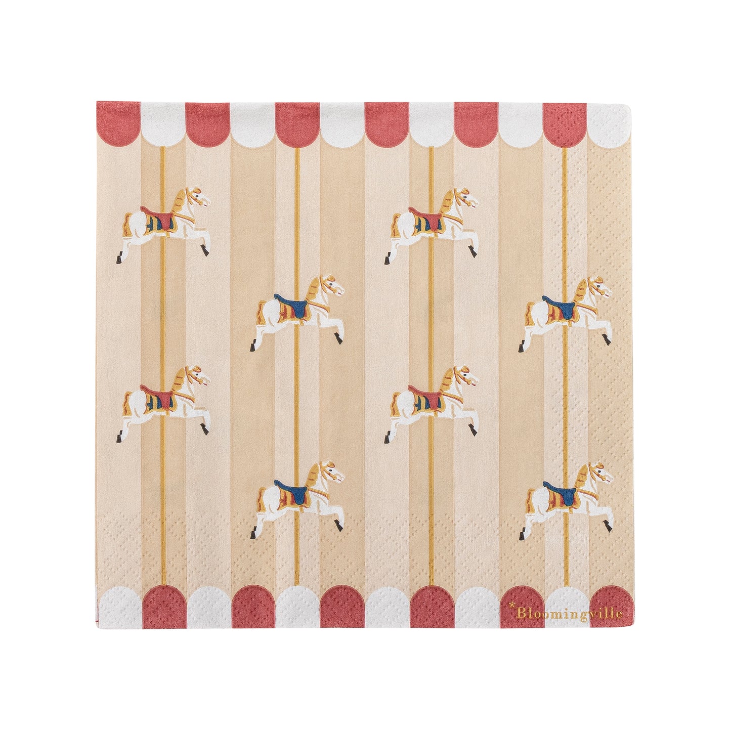Merry-go-round Napkins | Pack of 20 FSC® Certified Paper Napkins