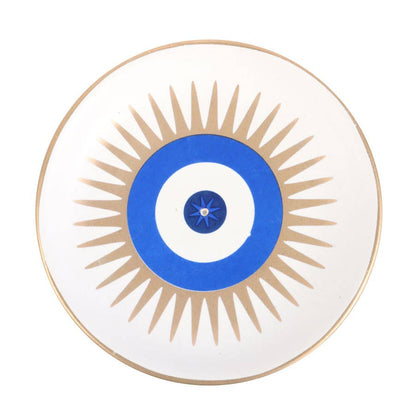 All Seeing Eye Incense Holder | Ceramic Evil Eye Incense Stick Plate