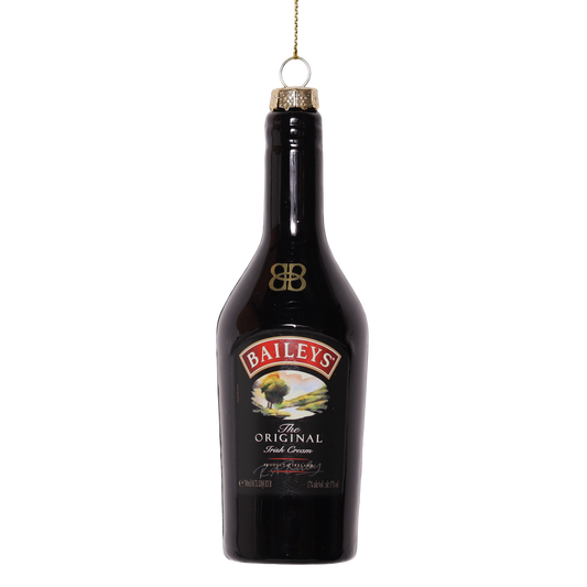Baileys Glass Decoration, 12cm | Christmas Bauble Collectible